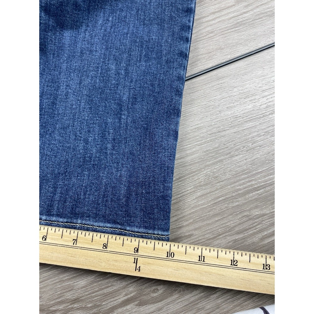 NYDJ Women's Wide Leg Cool Embrace High Rise Denim Jeans Blue Size 14 - Picture 10 of 10